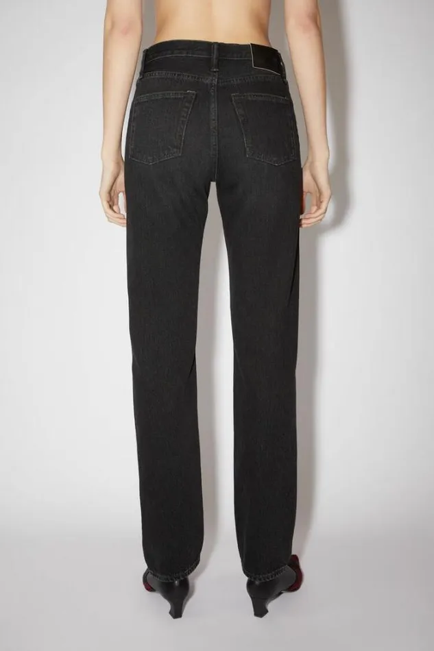 Acne Studios Jeans Woman Regular Fit Jeans 8211 1997 Black
