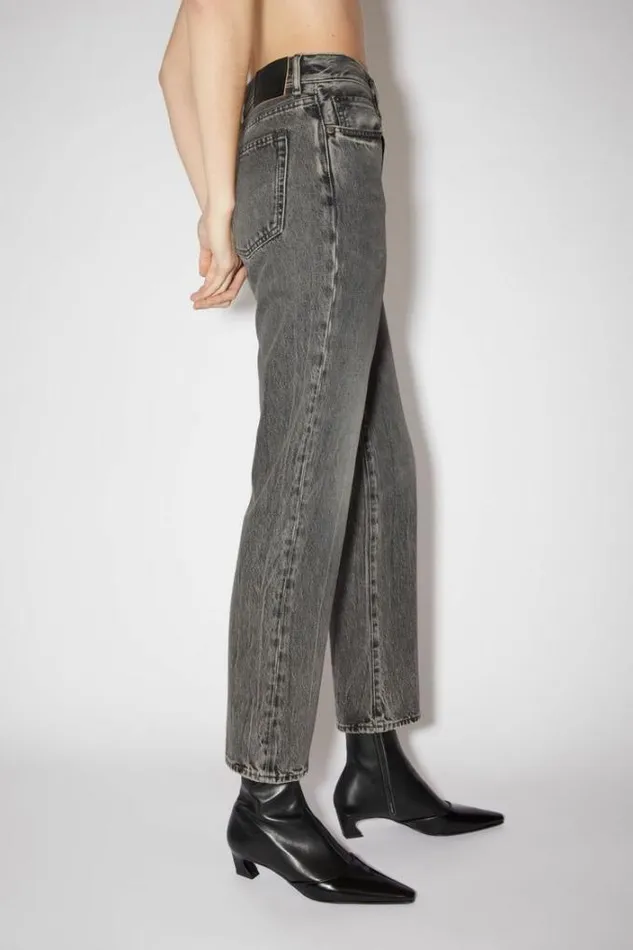 Acne Studios Jeans Woman Regular Fit Jeans 8211 Mece Ash Black