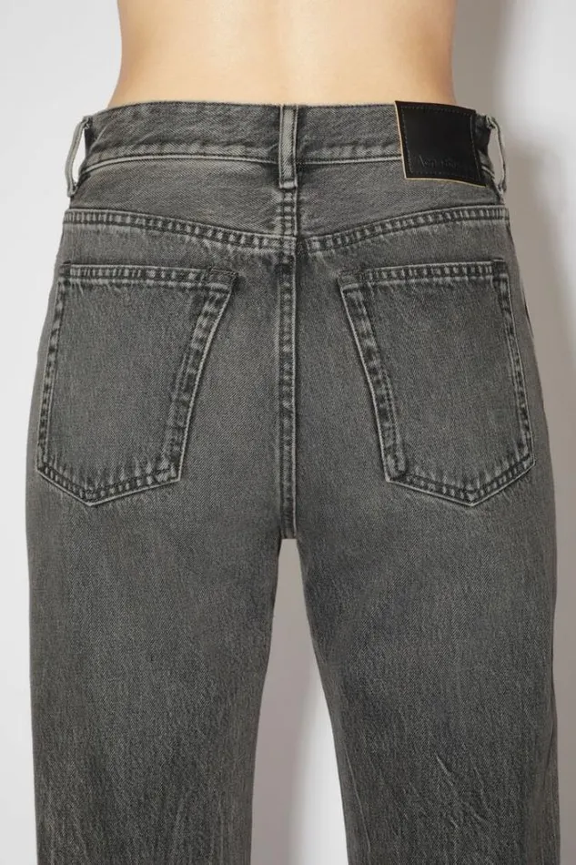 Acne Studios Jeans Woman Regular Fit Jeans 8211 Mece Ash Black