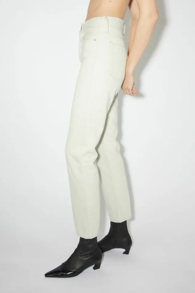 Acne Studios Jeans Woman Regular Fit Jeans 8211 Mece EcruEcru
