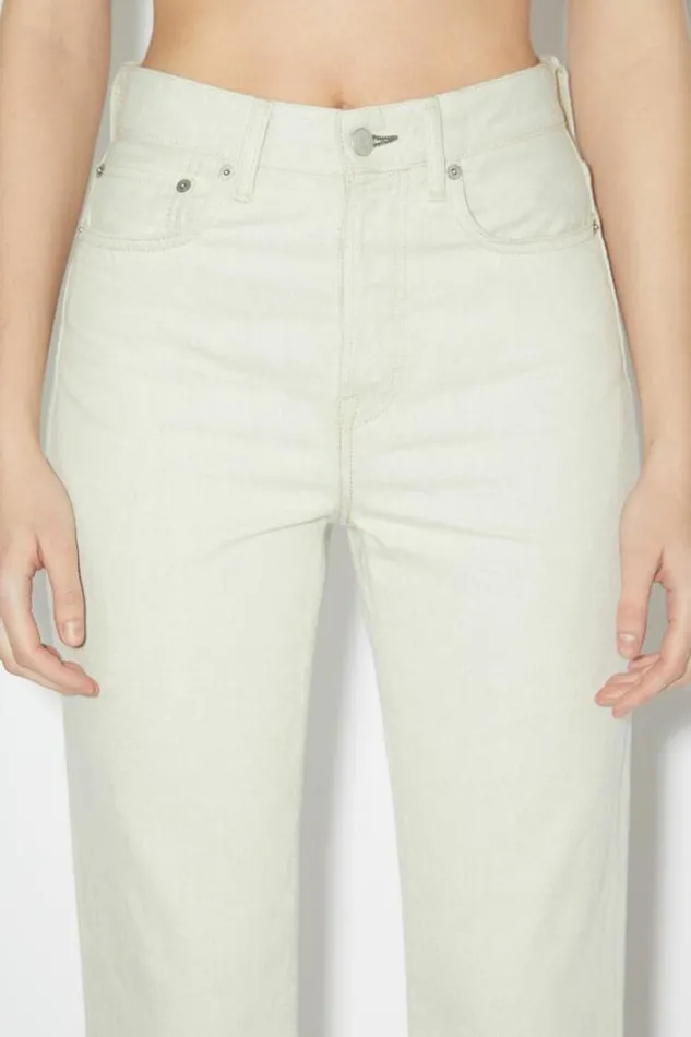 Acne Studios Jeans Woman Regular Fit Jeans 8211 Mece EcruEcru