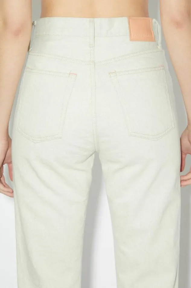 Acne Studios Jeans Woman Regular Fit Jeans 8211 Mece EcruEcru