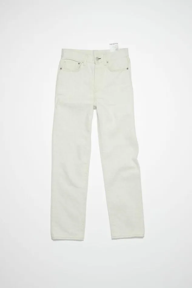 Acne Studios Jeans Woman Regular Fit Jeans 8211 Mece EcruEcru