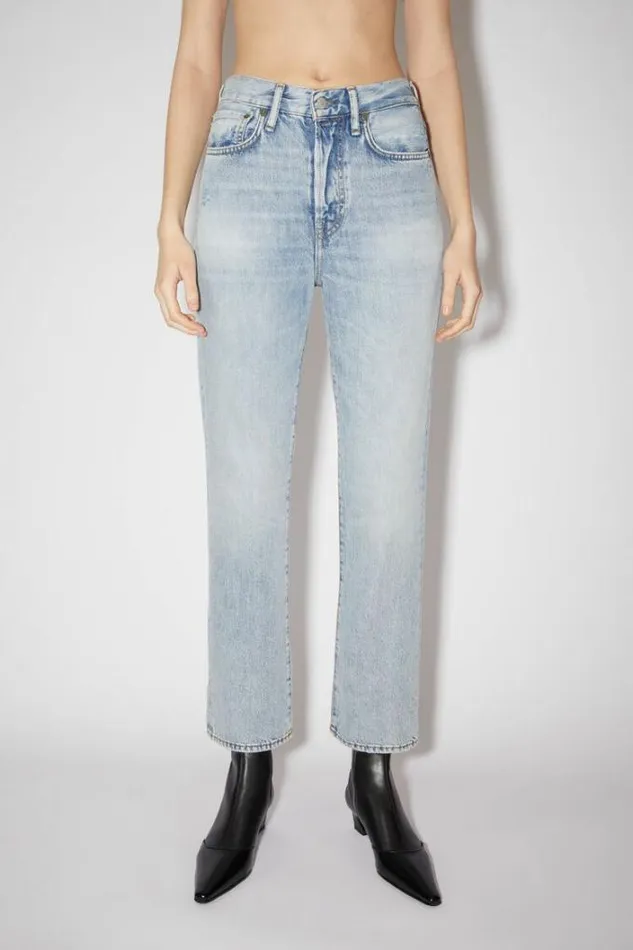 Acne Studios Jeans Woman Regular Fit Jeans 8211 Mece Light Blue
