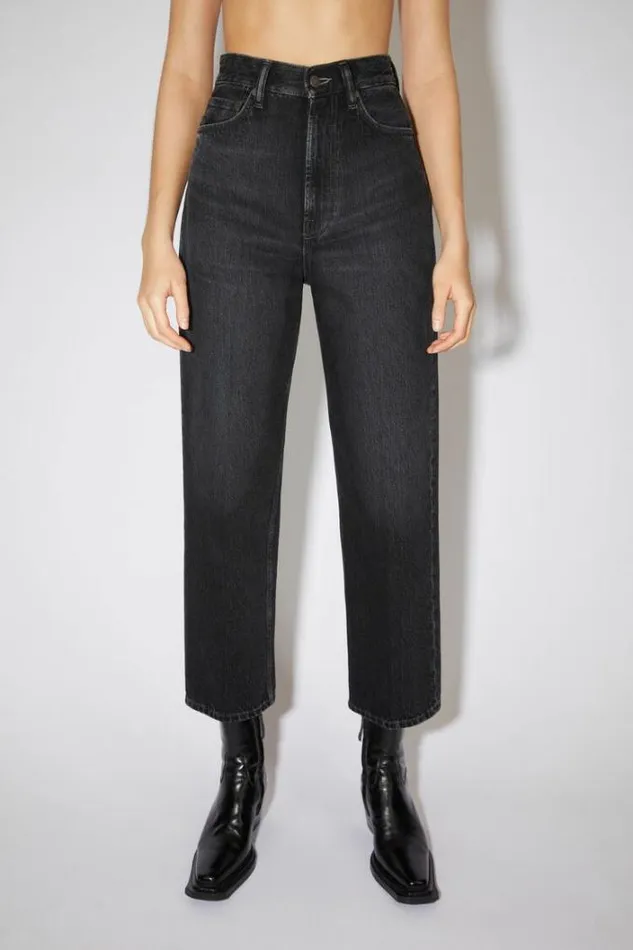 Acne Studios Jeans Woman Relaxed Fit Jeans 1993 Black