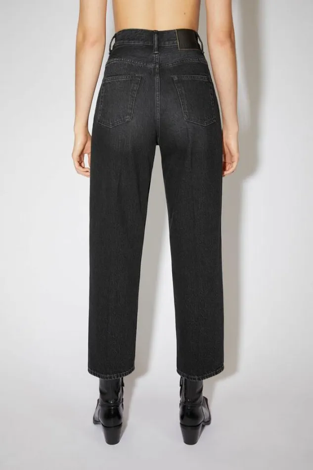 Acne Studios Jeans Woman Relaxed Fit Jeans 1993 Black