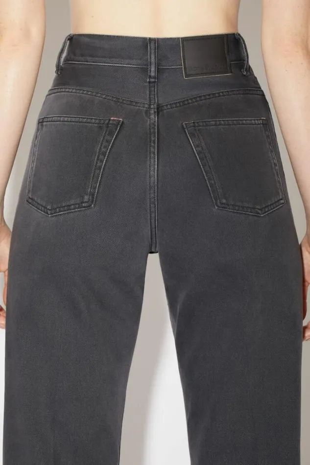 Acne Studios Jeans Woman Relaxed Fit Jeans 1993 Dark Grey
