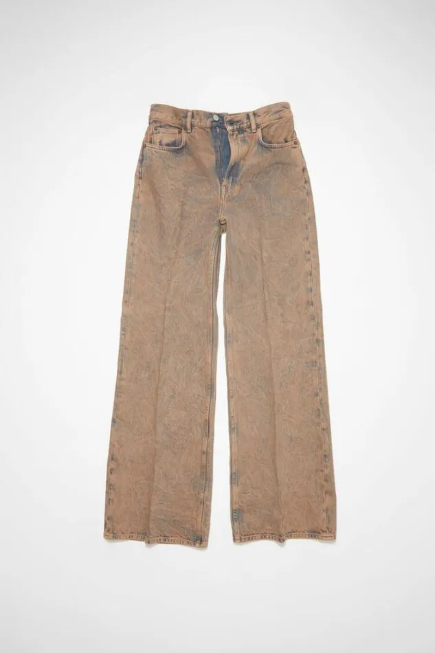 Acne Studios Jeans Woman Relaxed Fit Jeans 8211 2022 Light PinkGrey