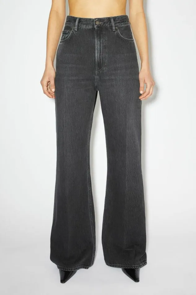 Acne Studios Jeans Woman Relaxed Fit Jeans 8211 2022Personalise It Black