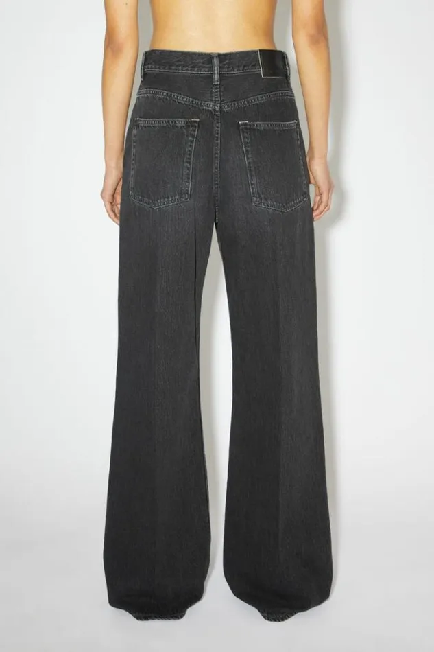 Acne Studios Jeans Woman Relaxed Fit Jeans 8211 2022Personalise It Black