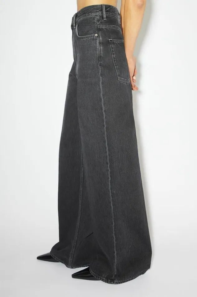 Acne Studios Jeans Woman Relaxed Fit Jeans 8211 2022Personalise It Black