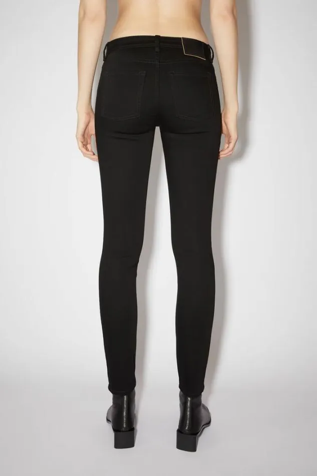 Acne Studios Jeans Woman Skinny Fit Jeans 8211 Climb Black