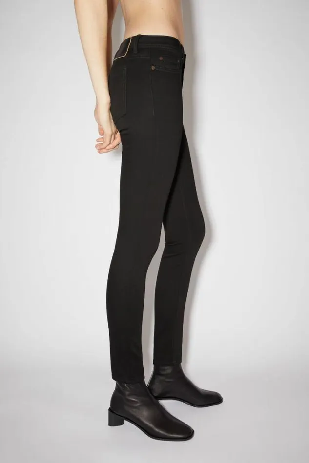 Acne Studios Jeans Woman Skinny Fit Jeans 8211 Climb Black