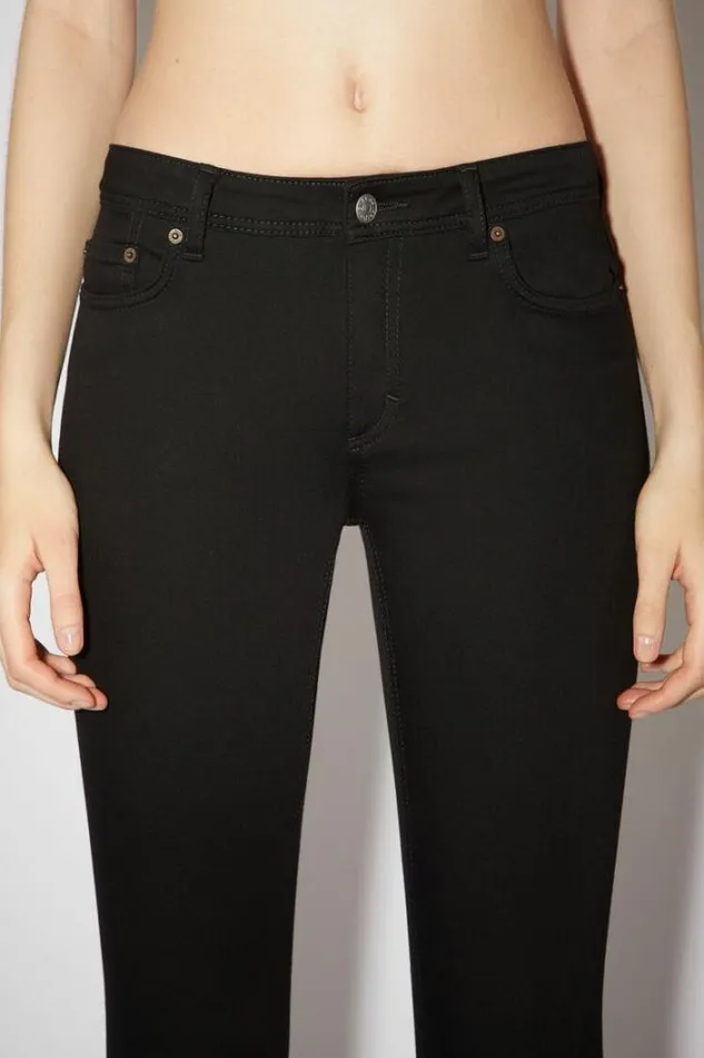 Acne Studios Jeans Woman Skinny Fit Jeans 8211 Climb Black