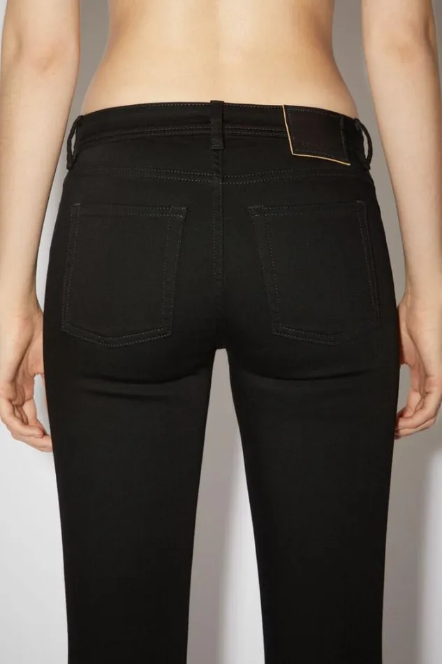 Acne Studios Jeans Woman Skinny Fit Jeans 8211 Climb Black