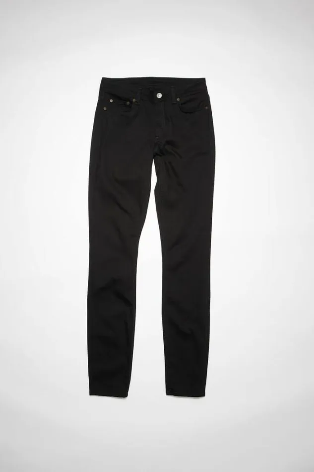 Acne Studios Jeans Woman Skinny Fit Jeans 8211 Climb Black