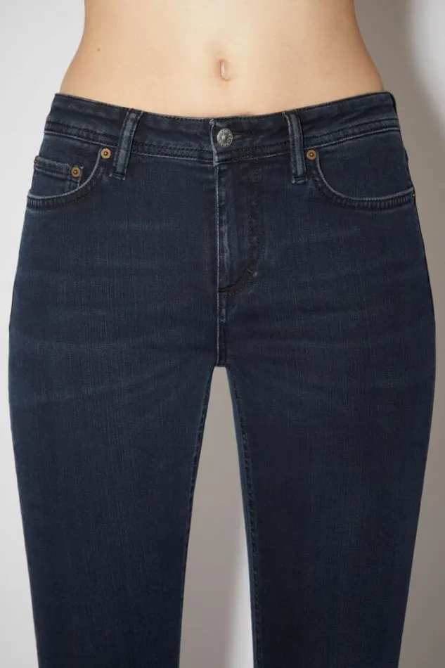 Acne Studios Jeans Woman Skinny Fit Jeans 8211 Climb BlueBlack