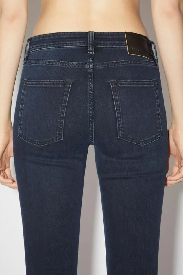 Acne Studios Jeans Woman Skinny Fit Jeans 8211 Climb BlueBlack
