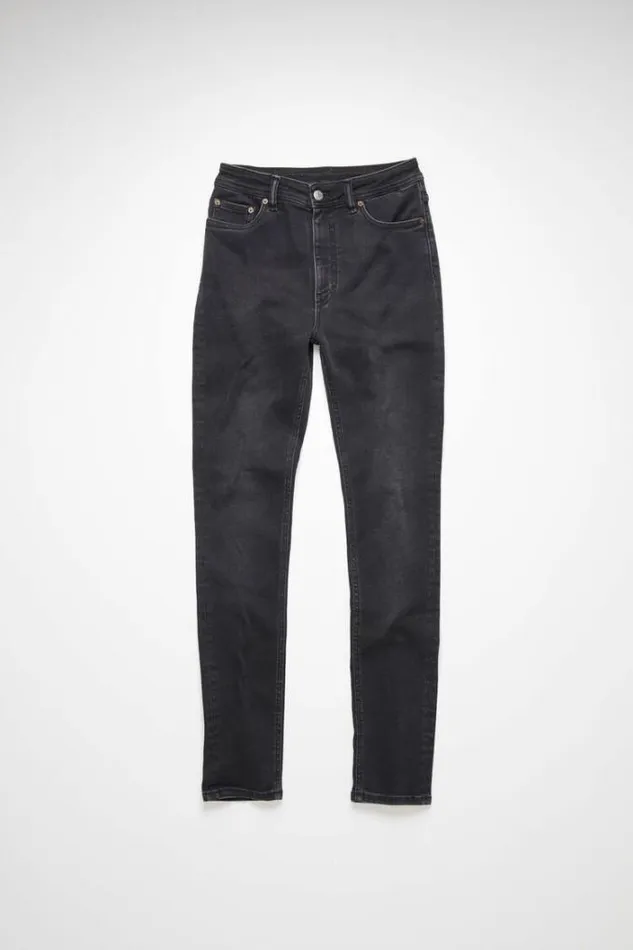 Acne Studios Jeans Woman Skinny Fit Jeans 8211 Peg Used Black