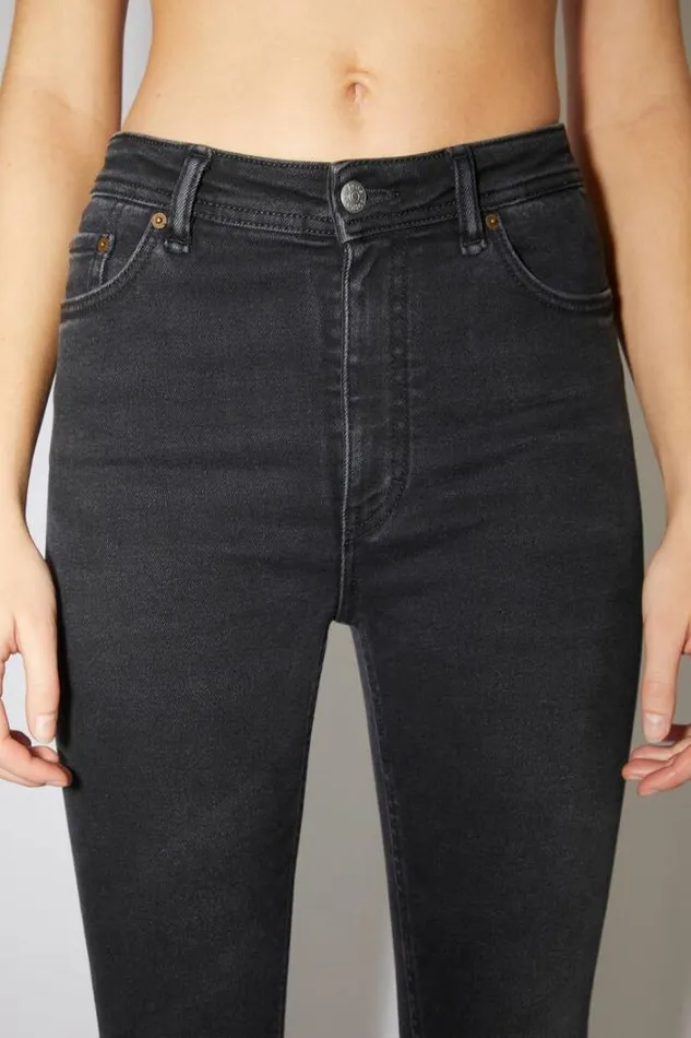 Acne Studios Jeans Woman Skinny Fit Jeans 8211 Peg Used Black