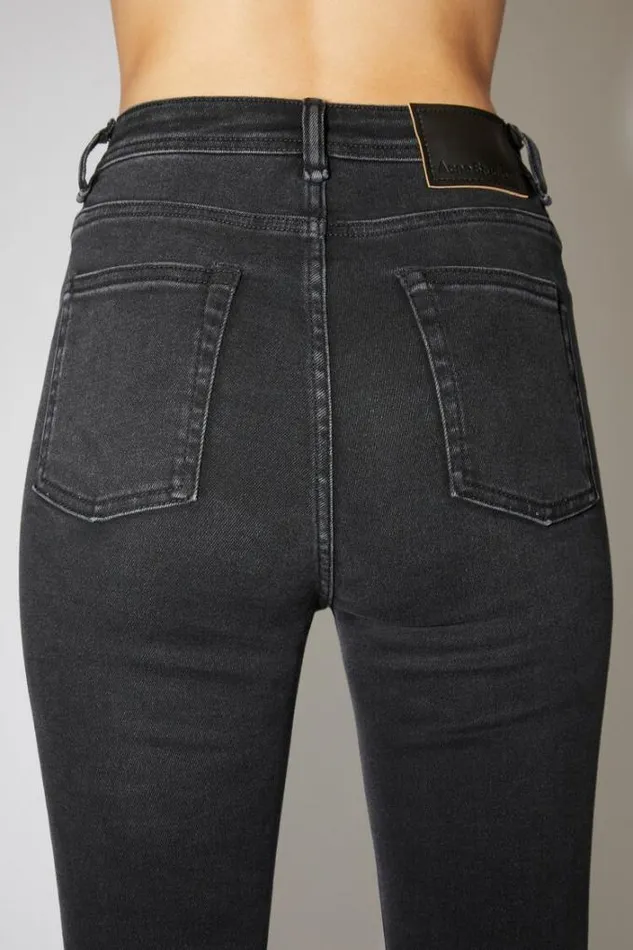 Acne Studios Jeans Woman Skinny Fit Jeans 8211 Peg Used Black