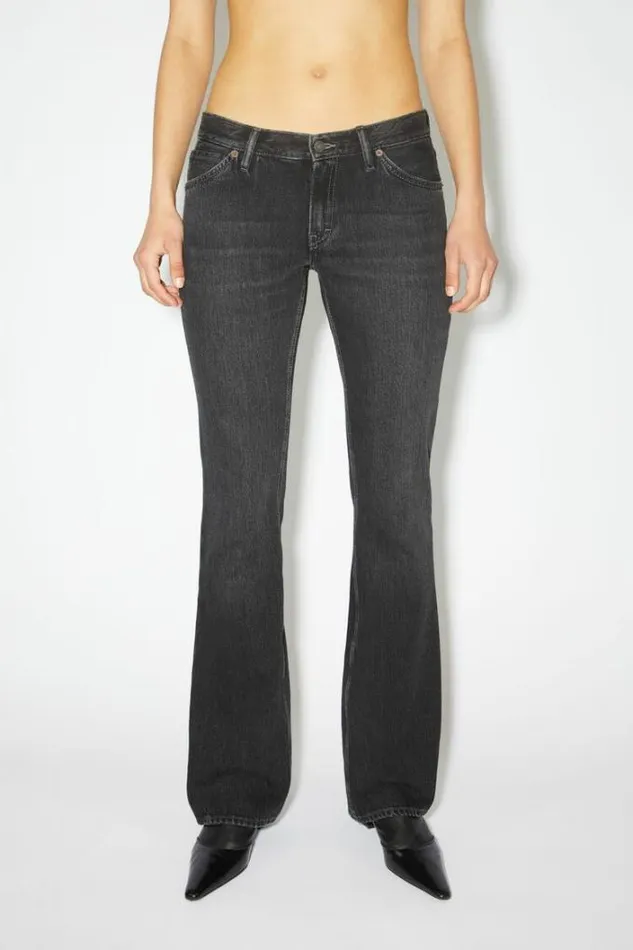 Acne Studios Jeans Woman Slim Fit Jeans 8211 2005 Black