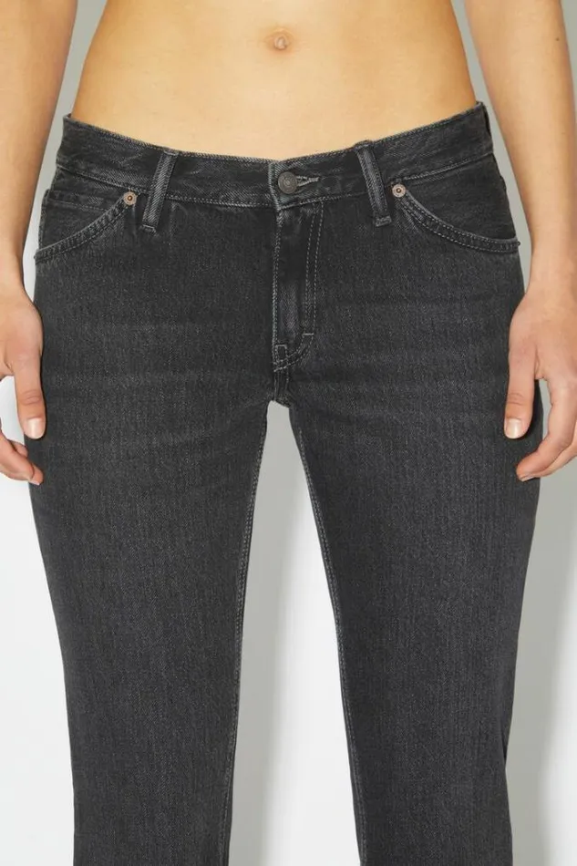 Acne Studios Jeans Woman Slim Fit Jeans 8211 2005 Black
