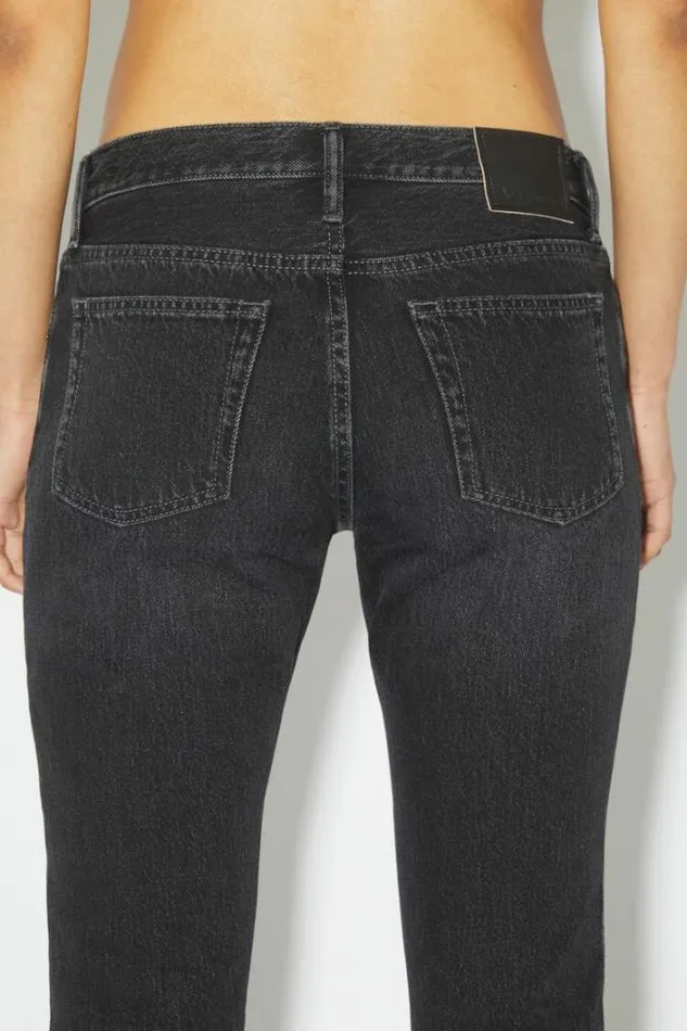 Acne Studios Jeans Woman Slim Fit Jeans 8211 2005 Black