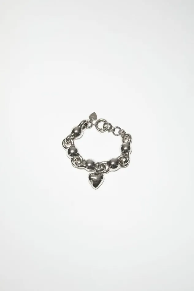 Acne Studios Jewellery Man Charm Bracelet Antique Silver