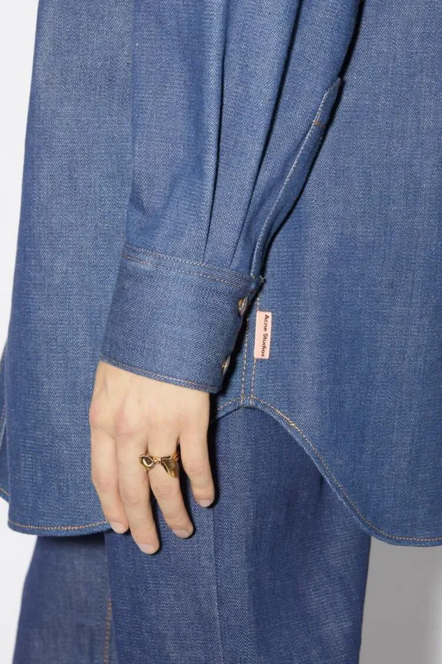 Acne Studios Jewellery Woman Bow Ring Antique Gold