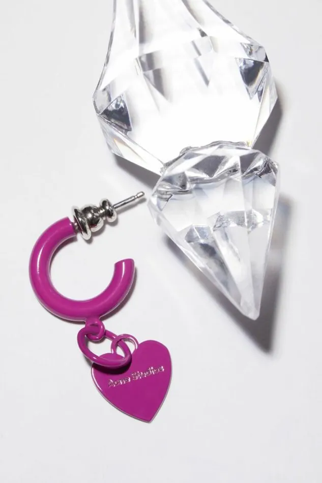 Acne Studios Jewellery Woman Chandelier Charm Earrings Pink