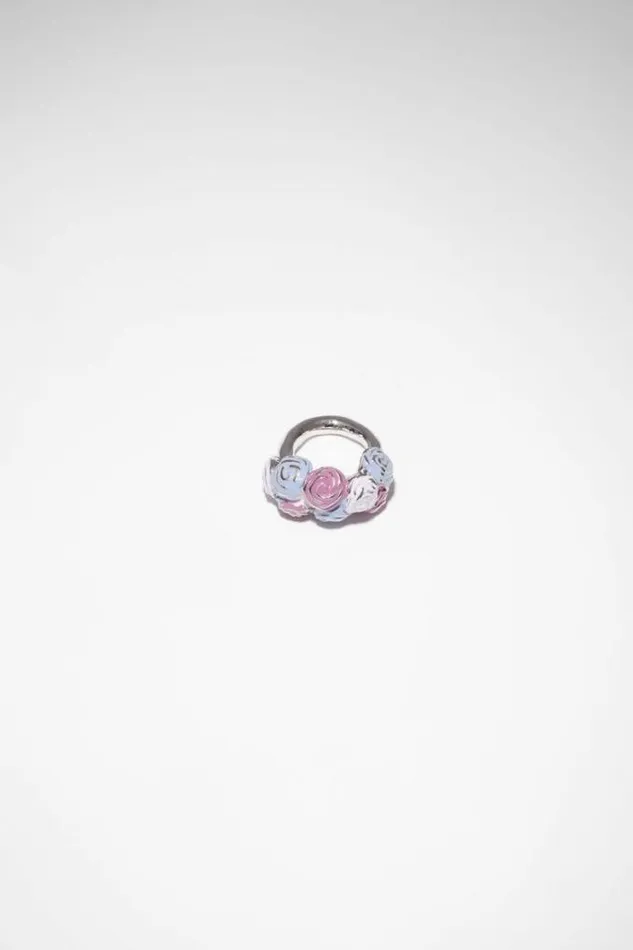 Acne Studios Jewellery Woman Roses Ring Dusty Lilac