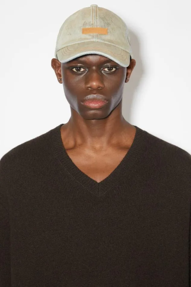 Acne Studios Knitwear Man Wool Cashmere Jumper Dark Brown