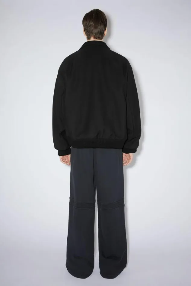 Acne Studios Outerwear Man Bomber Jacket Black