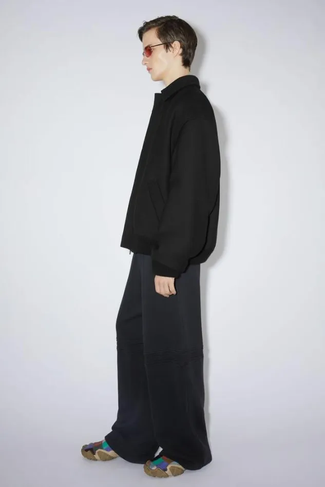 Acne Studios Outerwear Man Bomber Jacket Black