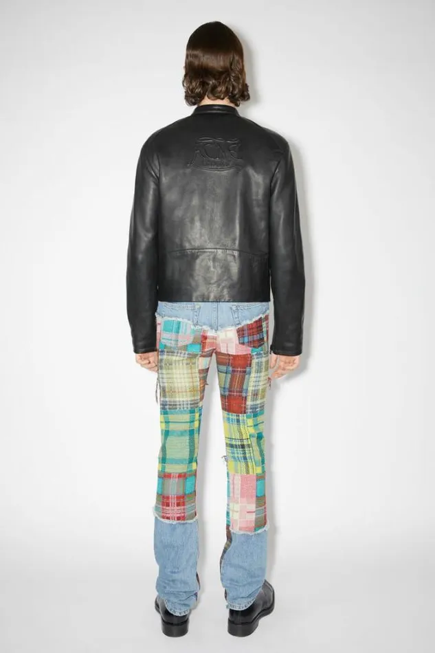 Acne Studios Outerwear Man Leather Jacket Black