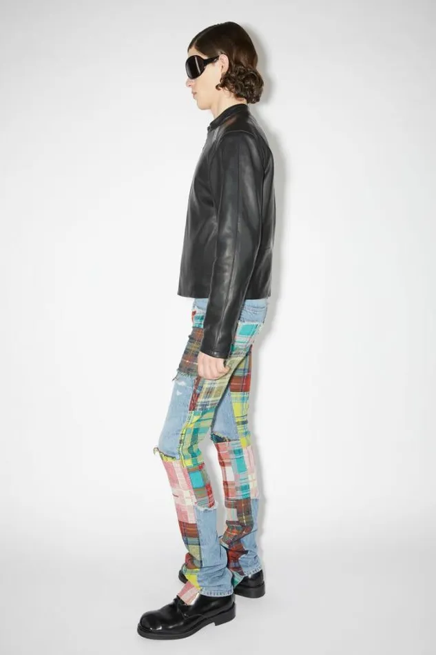 Acne Studios Outerwear Man Leather Jacket Black