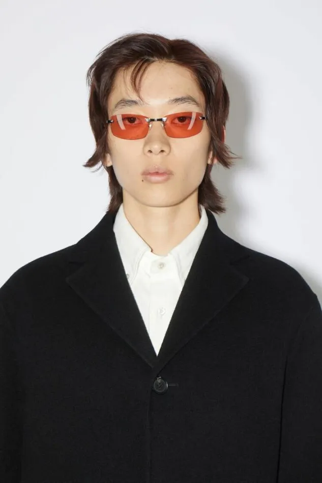 Acne Studios Outerwear Man Singlebreasted Coat Black