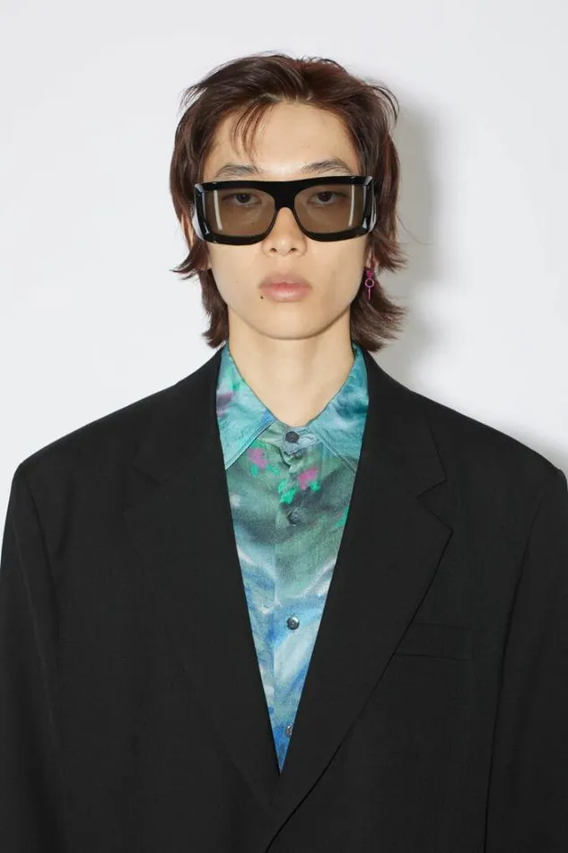 Acne Studios Outerwear Man Singlebreasted Jacket Black