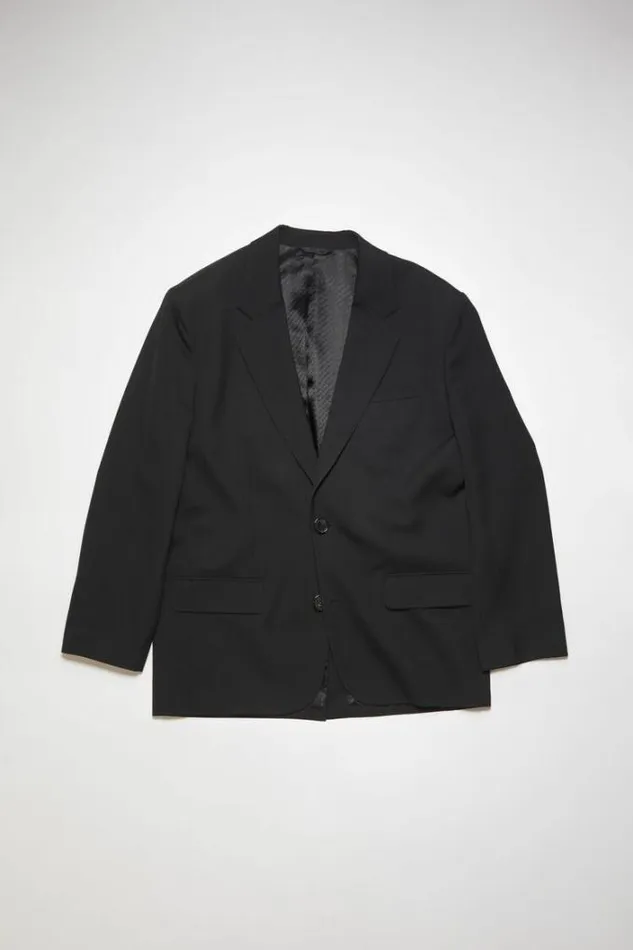 Acne Studios Outerwear Man Singlebreasted Jacket Black