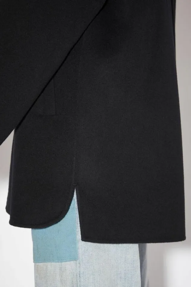 Acne Studios Outerwear Man Wool Shirt Jacket Black