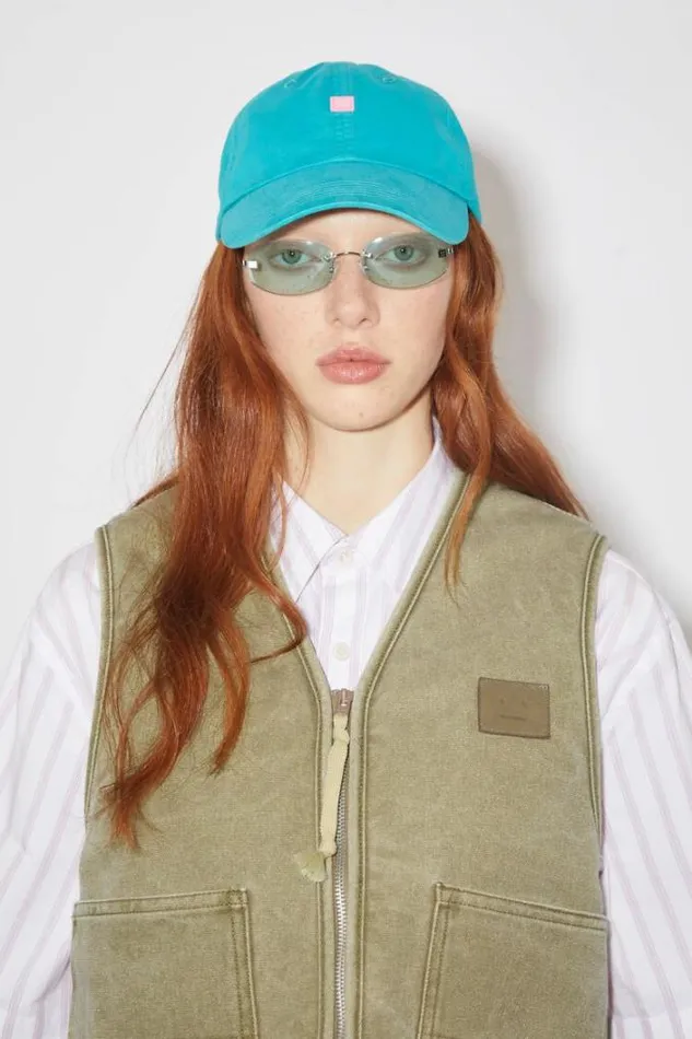 Acne Studios Outerwear Woman Canvas Padded VestUnisex Khaki Beige