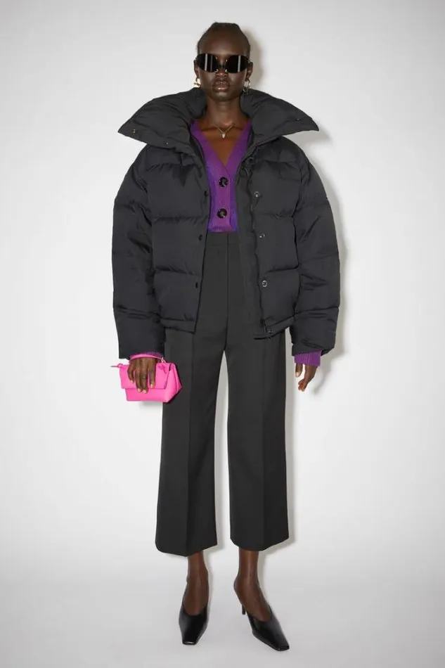 Acne Studios Outerwear Woman Down Puffer Jacket Black