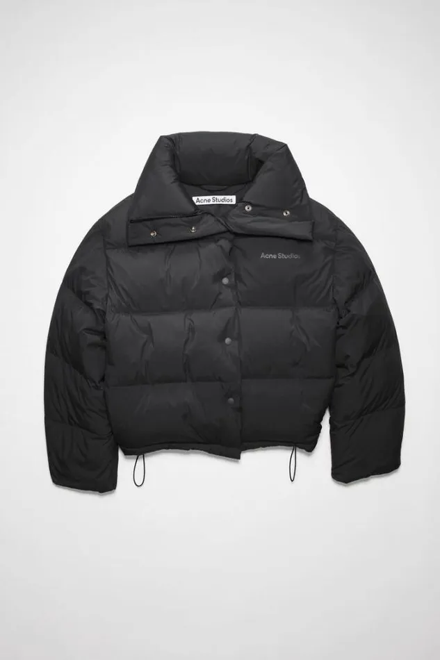 Acne Studios Outerwear Woman Down Puffer Jacket Black