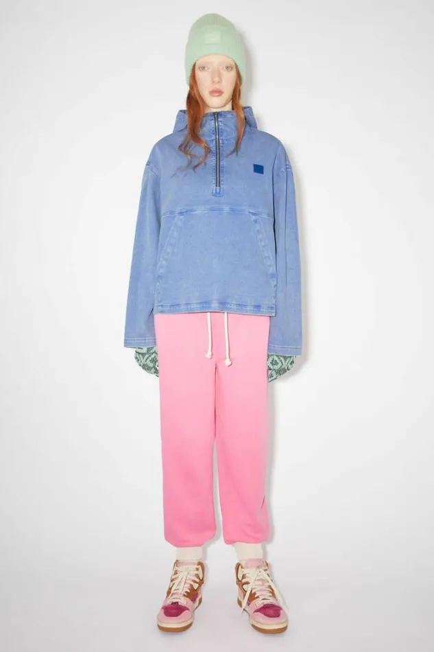 Acne Studios Outerwear Woman Hooded JacketUnisex Electric Blue