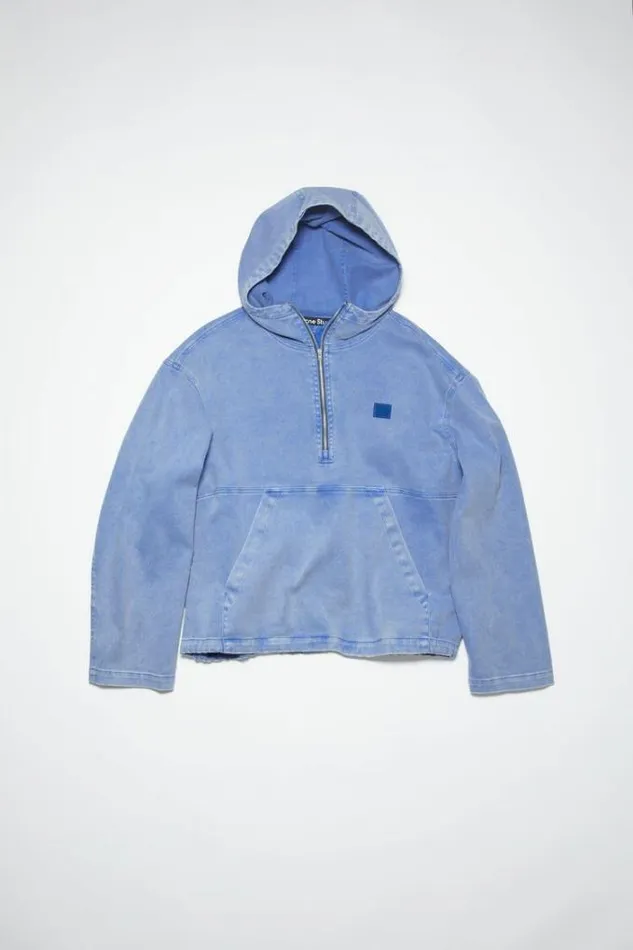 Acne Studios Outerwear Woman Hooded JacketUnisex Electric Blue