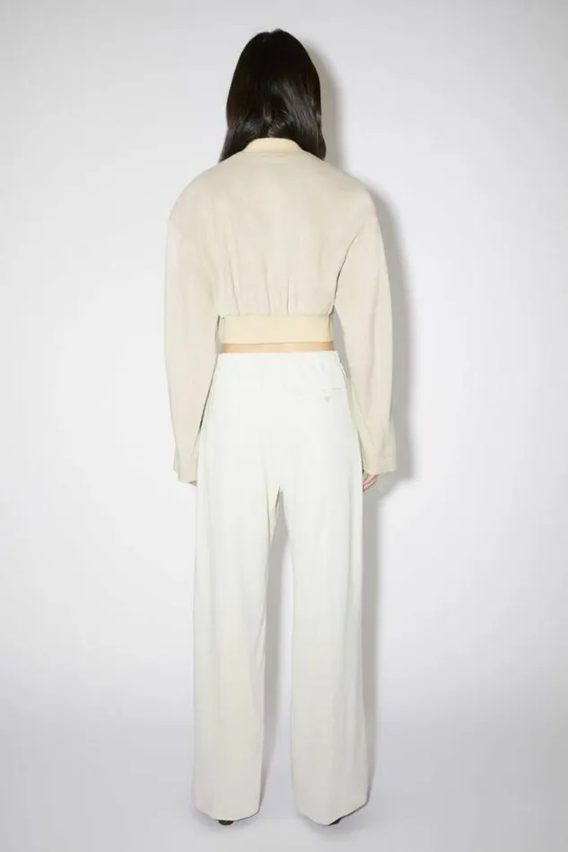 Acne Studios Outerwear Woman Tailored Jacket Cream White