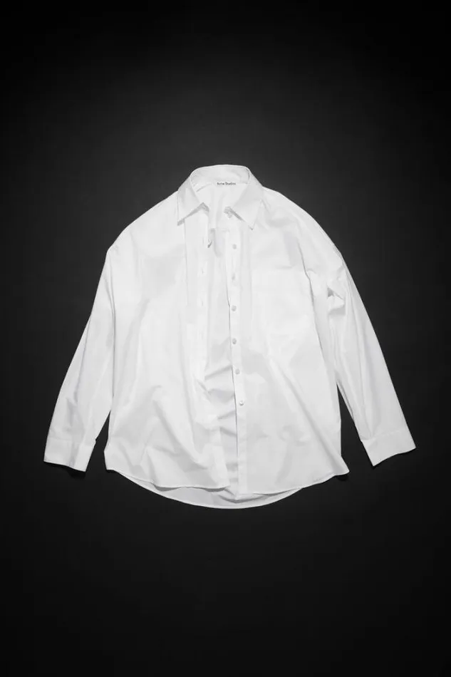 Acne Studios Shirts and Blouses Woman Buttonup Shirt White