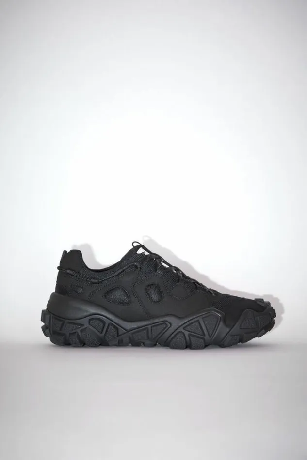 Acne Studios Shoes Man Bolzter Sneakers BlackBlack