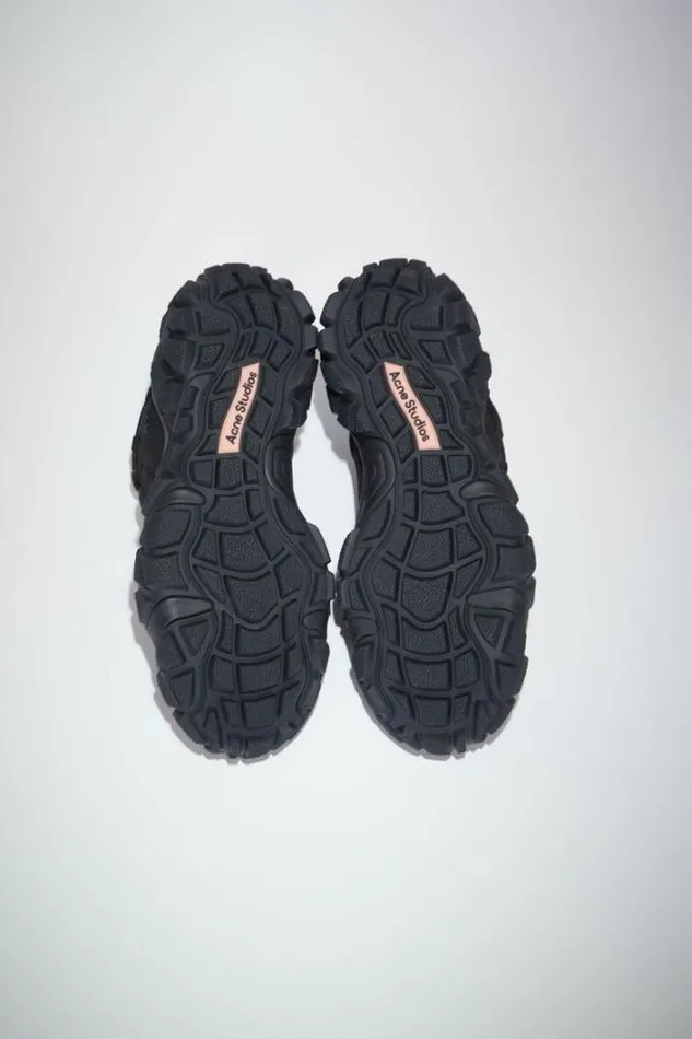 Acne Studios Shoes Man Bolzter Sneakers BlackBlack